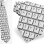 thumbs a329 keyboard Corbatas Geek, Ponte a la Moda