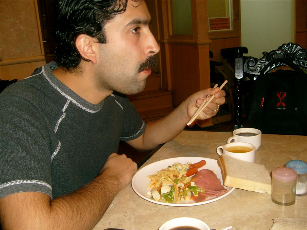 oscar y palitos chinos
