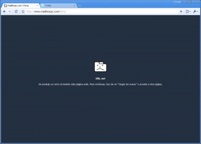 chromeerrorflash-400x286 Google Chrome, Primeras Impresiones