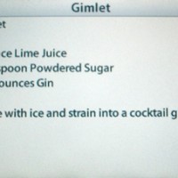 Recetas en el Ipod 
