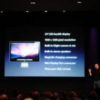 Nuevo Apple Cinema Display 24″: El Rumor era cierto