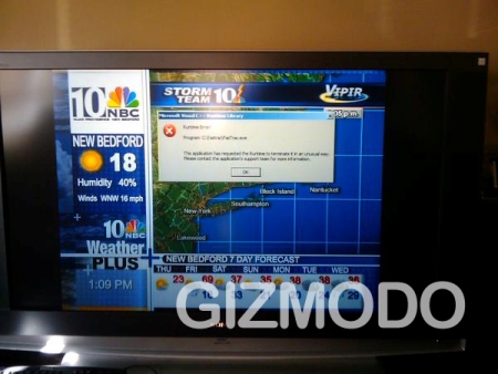 windows error weather Día soleado y con presión alta de Windows