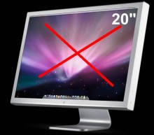 Apple cancela sus Cinema Display de 20″