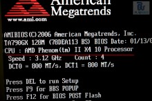 Phenom II X3 convertido a Phenom II X4?