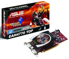 ASUS HD4770 overclockeada de fábrica hasta los 971 MHz