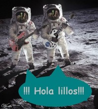 Astronautas en Youtube y Twitter...