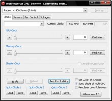 Preview del GPUTool, sucesor de ATI Tool