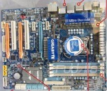 [Foto] Gigabyte GA-EP55-UD4P