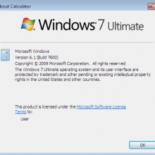 Windows 7 Build 7600 filtrado