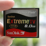 Sandisk lanza  tarjetas Compact Flash con velocidad de SSD