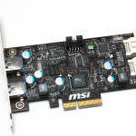 MSI también ofrecerá adaptadores USB 3.0 y SATA 6.0Gbps