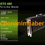 Nvidia GeForce GTX 480 "Fastest GPU in the World"