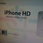 [Photo-Fake] iPhone 4G es oficialmente llamado iPhone HD