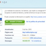 Adblock Plus, conocido add-on de Firefox alcanza los 100 millones de descargas