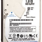 Western Digital Scorpio Blue 2.5″, 1TB en sólo 9.5mm