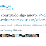 Twitter actualiza su interfaz