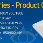 Datos oficiales de los próximos SSD Intel 330 series