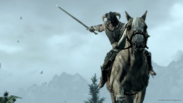 Skyrim-Update-1-6-Brings-Mounted-Combat