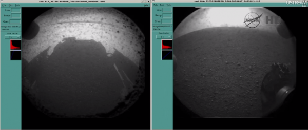 Fotos del Curiosity desde Marte