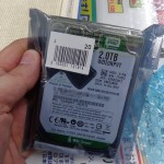 Western Digital Caviar Green 2 TB en 2.5” avistado en el mercado japonés