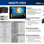 MSI GeForce GTX 660 Power Edition y NVIDIA GeForce GTX 650 reveladas