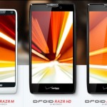 Motorola anuncia el DROID RAZR M, DROID RAZR HD y DROID RAZR Maxx HD