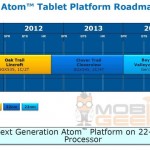 Nuevos detalles de la plataforma Intel Bay Trail-T (22nm) para tablets
