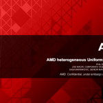 AMD anuncia Heterogeneous Uniform Memory Access (hUMA).