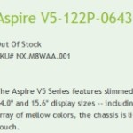 Acer integra AMD A6-1450 “Temash” Quad-Core SoC en su Aspire V5-122P-0643