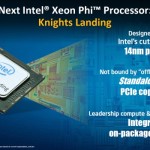 Intel anuncia sus próximos Xeon Phi de segunda generación “Knights Landing” de 14nm