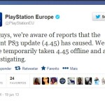 Cuidado con la última actualización de PS3! (4.45)