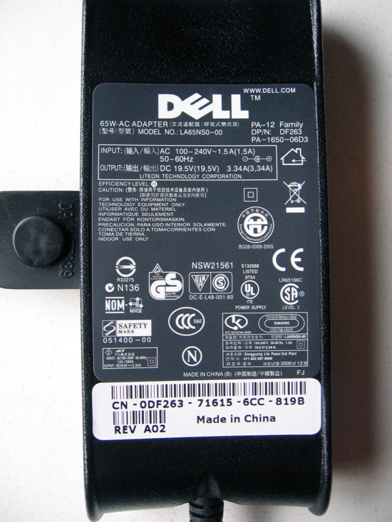 Batteria 11.1V 6.6Ah Li-ion WG337 per DELL Precision M6500