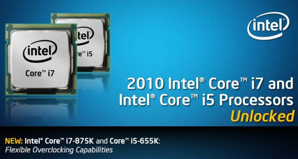 Intel finalmente introduce sus Core i5 655K & i7 875K